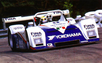 Schiattarella has left some very good impressions in 1999 in his Rafanelli R&S in the American Le Mans Series.