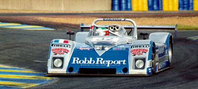 1999. Le Mans. Apicella at the wheel of Riley&Scott Mk3