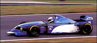 Gachot's back: new year; new livery; new chassis; new sponsors; new name. But Pacific Team Lotus' main 1995 achievement was to out perform the horrible Forti. Some of the time.